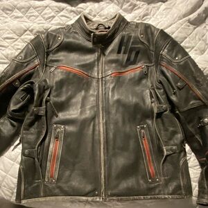 Harley Davidson leather Jacket 2XL